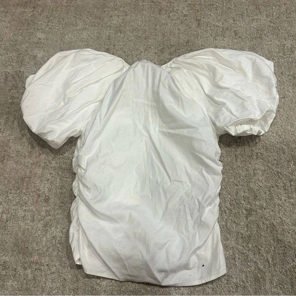 Reformation Sonny Top - white size 6 A - Picture 7 of 7